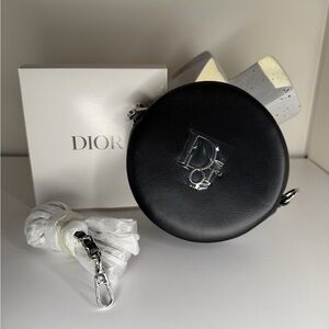 Dior Black Crossbody with Silver Accents